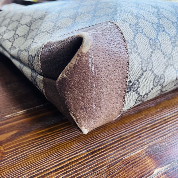 GUCCI Ophidia GG Supreme MONOGRAM Canvas Shopper's Women Tote Shoulder Bag - Picture 4 of 12